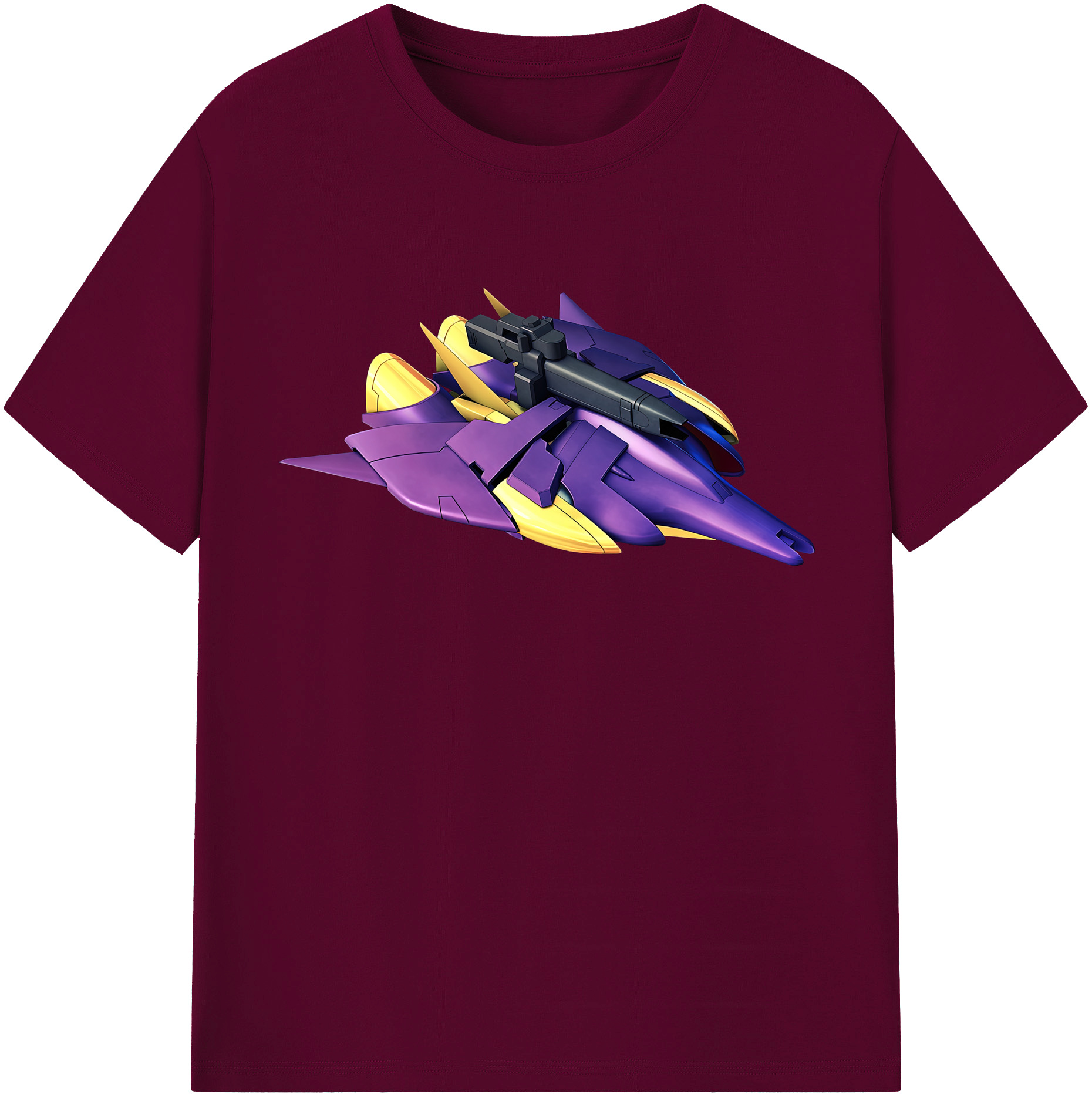 （画像用） 機動戦士ガンダム Mobile Suit Gundam レディースカジュアルプリントTシャツ（綿100％）